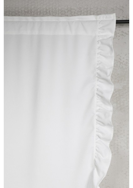 Poli Perde Çift Kanat Dikey Fırfırlı fırsatları