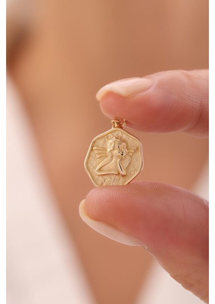14 Ayar Melek Charm