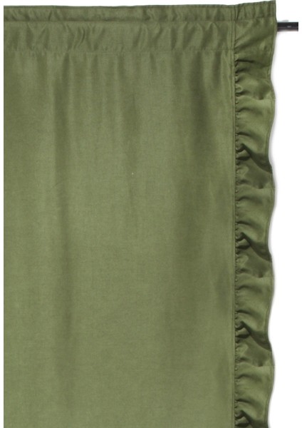 Poli Perde Çift Kanat Dikey Fırfırlı fırsatları