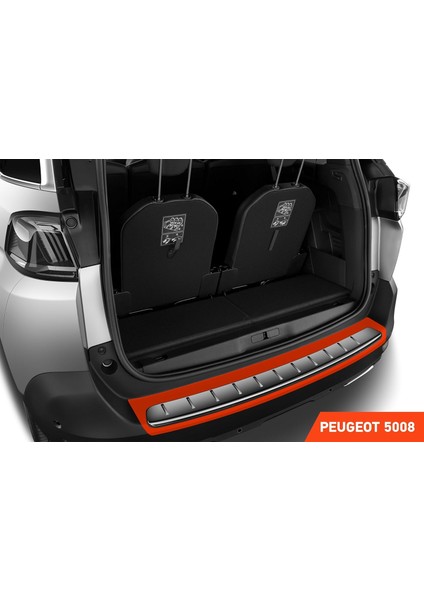 Luxshıeld Peugeot 5008 Iı 2017-2024 Için Alman Kaliteli Şeffaf Bagaj Eşiği Koruma Filmi fiyatları