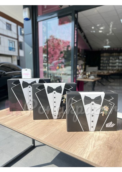 3'lü Damat Kutusu Seti, Şık ve Kullanışlı Hediye Seçeneği