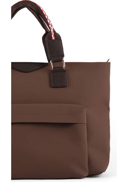 Özel Kordon Detaylı Kapitone Tote Bag Çanta S25CNT007