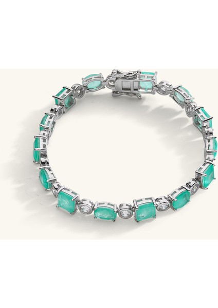 Nil Yeşili Markiz Kesim Su Yolu Bileklik