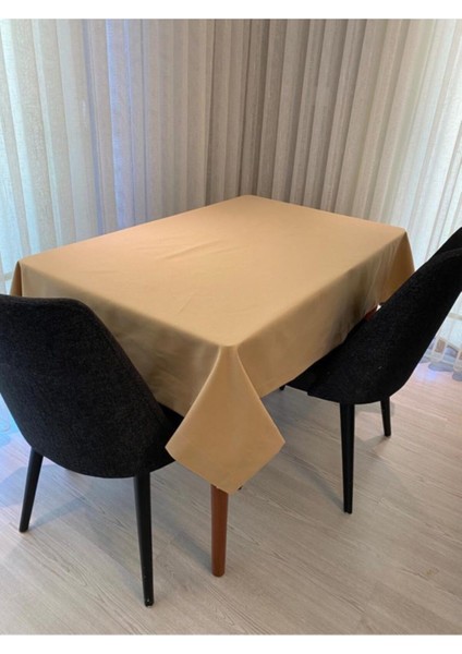 Kahverengi Mutfak Masa Örtüsü, Şık ve Koruyucu, Dayanıklı ve Kolay Temizlenebilir