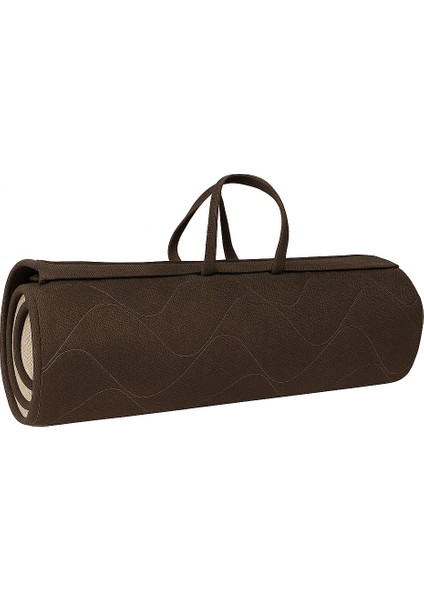 Kahverengi Taşınabilir Katlanır Yatak Karavan Kamp Yatağı Anne Yanı Yer Yatağı