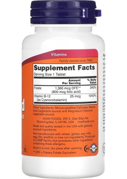 Folic Acid 800 mcg 250 Tablet fiyatları