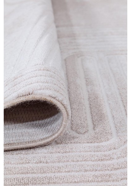 Alaçatı 2615A Bej Krem Yumuşak Dokulu Modern Salon, Mutfak, Oturma, Çocuk Odası Halısı fiyatları