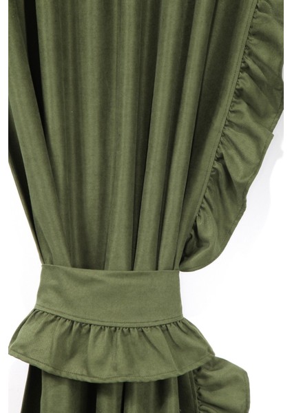 Poli Perde Çift Kanat Dikey Fırfırlı fiyatları