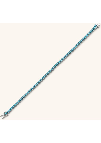 3mm Mavi Zirkon Taşlı Su Yolu Bileklik fırsatları