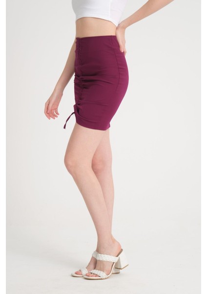 Kadın Büzgü Detay Etek indirimleri