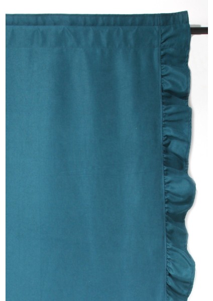 Poli Perde Çift Kanat Dikey Fırfırlı fırsatları