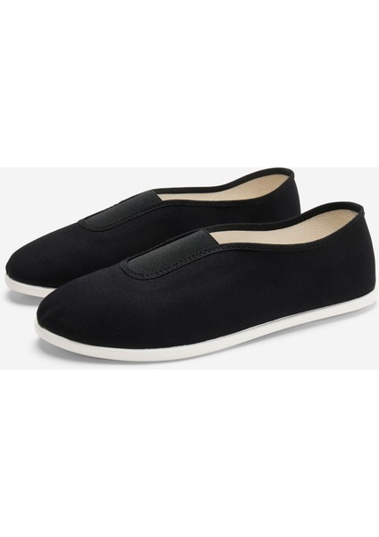 Domyos Yetişkin Kumaş Jimnastik Ayakkabısı - Siyah