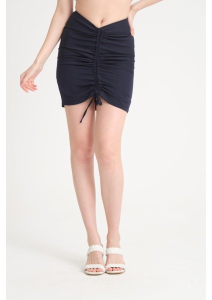 Kadın Büzgü Detay Etek