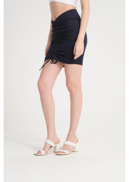 Kadın Büzgü Detay Etek indirimleri