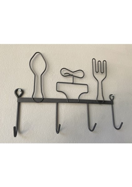 4 Kancalı Metal Tava Asmak Için Aski, Sağlam ve Şık Tasarım fırsatları