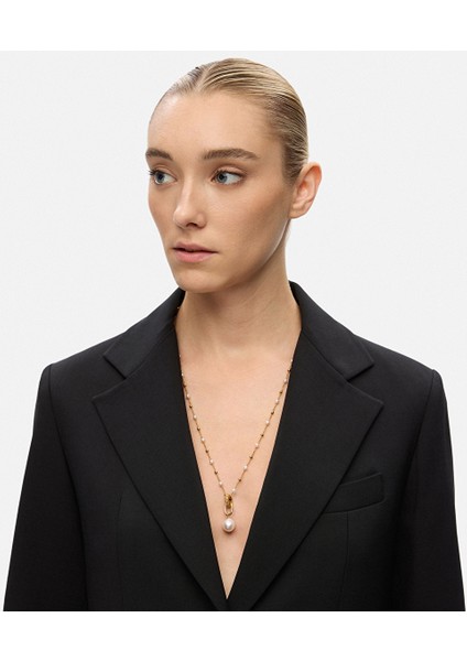 Suni Incili Paslanmaz Çelik Kolye IW6250051019265 fiyatları