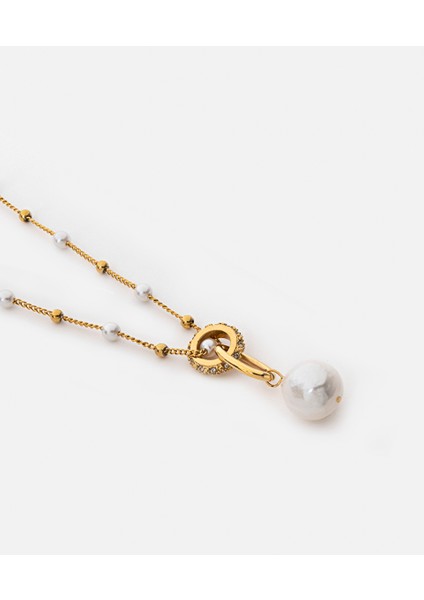 Suni Incili Paslanmaz Çelik Kolye IW6250051019265 modelleri