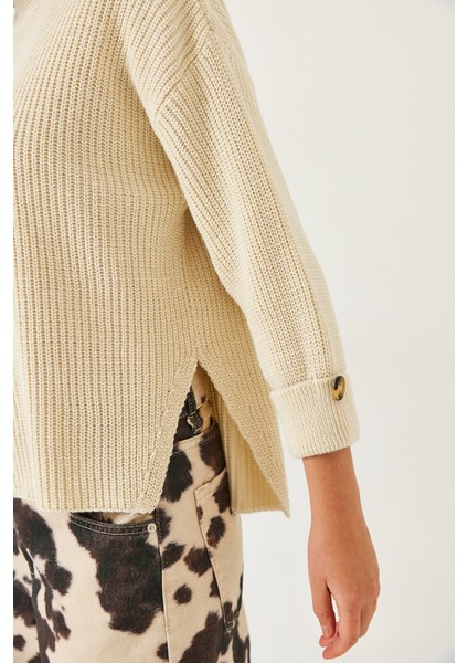 Kadın Selanik Örgü Kazak