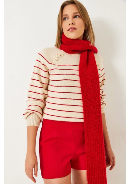 Kadın Düğmeli Triko Kazak fiyatları