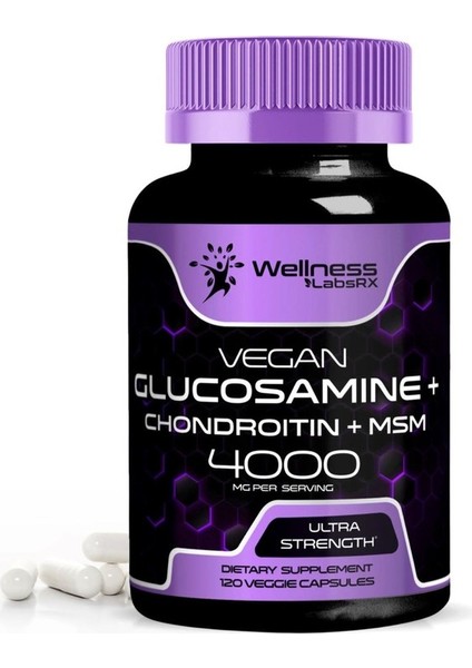 Labsrx Glucosamine Chondroitin Msm – 4000 mg 120 Tablet