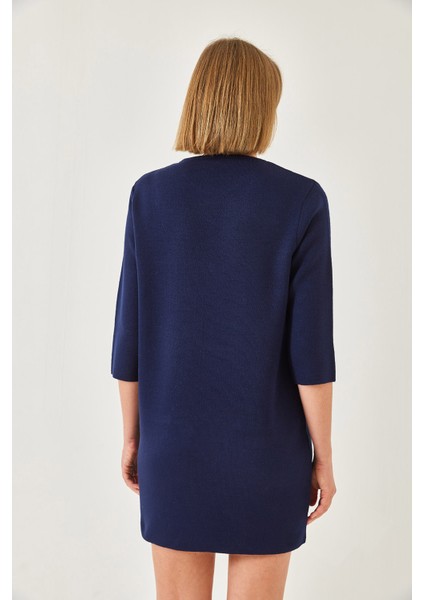 Kadın Fiyonk Detaylı Triko Elbise fırsatları