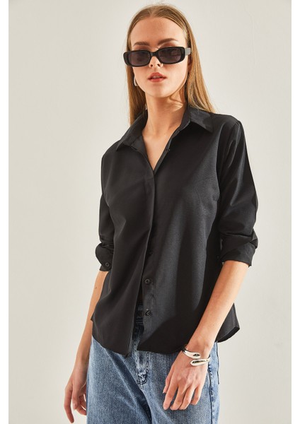 Kadın Basic Gömlek