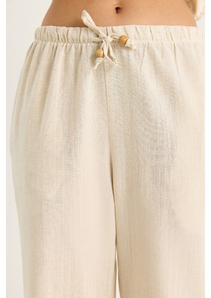 Kadın Keten Bluz Pantolon Takım indirimleri