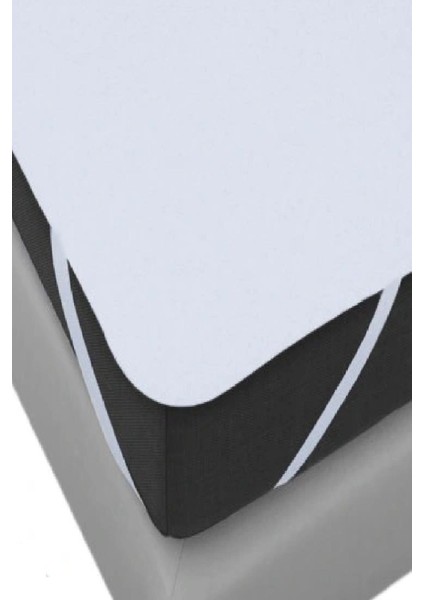 50X80 cm Köşe Lastikli Pamuk Sıvı Geçirmez Alez Beyaz fiyatları