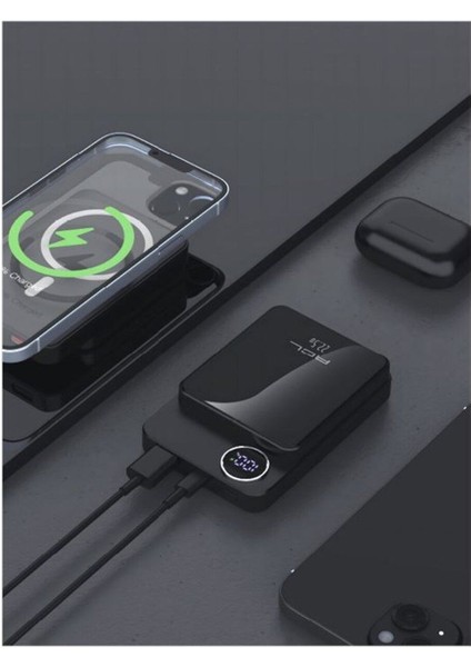 10.000MAH 22.5W Manyetik Hızlı Şarj Powerbank