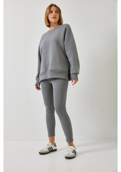 Kadın Ribana Taytlı Alt Üst Takım fiyatları