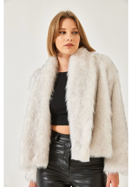 Kadın Premium Suni Kürk Ceket