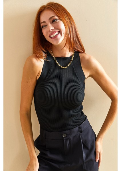 Kadın Fitilli Sıfır Kol Bluz fiyatları