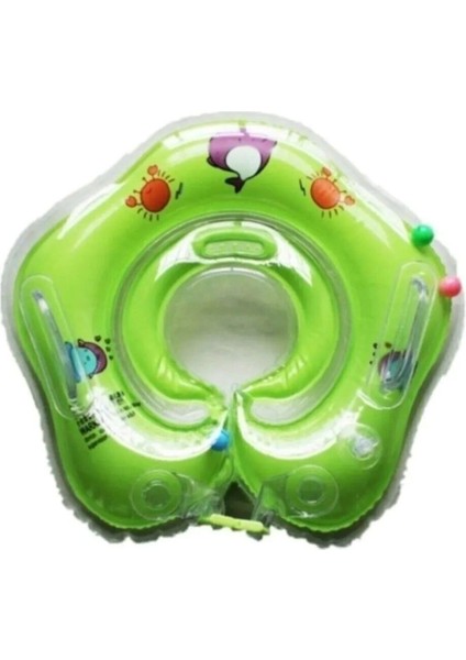 37 cm Renkli Çocuk Havuz Boyun Simidi, Emniyetli ve Rahat Kullanıma Uygun