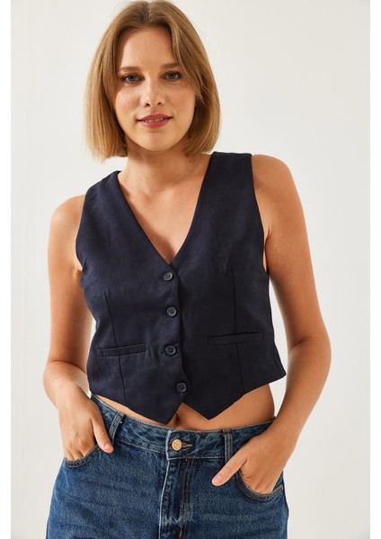 Kadın Süet Yelek modelleri