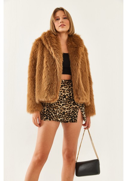 Kadın Premium Suni Kürk Ceket