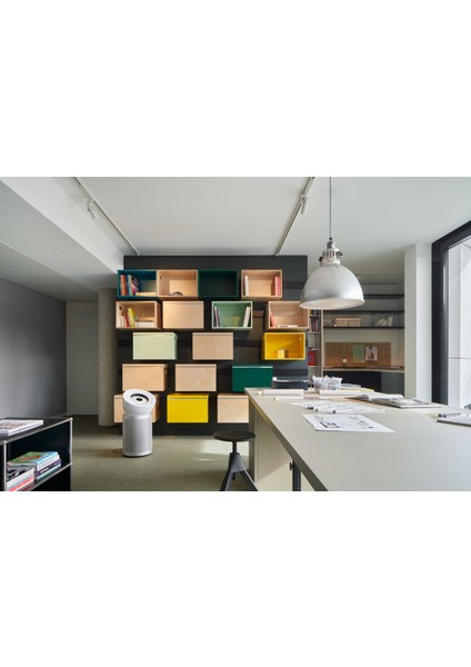 HEPA Big+Quiet Formaldehyde™ BP06 Hava Temizleyici (Beyaz/Parlak gümüş)