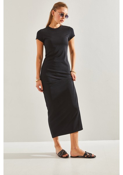 Kadın Basic Kısa Kol Elbise fiyatları