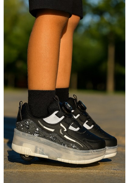 Kaykaylı Çocuk Işıklı Ayakkabı - Işıklı Patenli Kaykay Ayakkabı - Kaykay Ayakkabı fiyatları