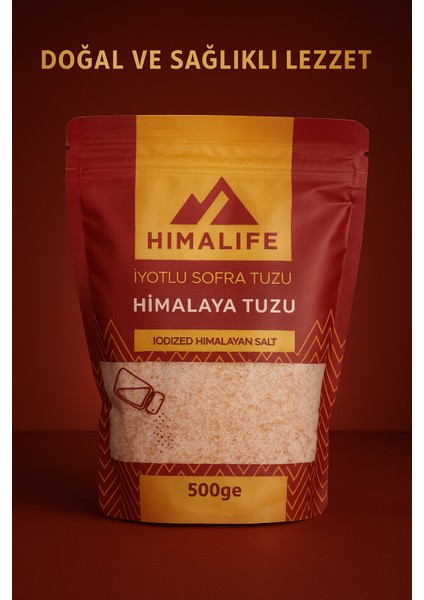 Iyotlu Ince Himalaya Tuzu 500 gr