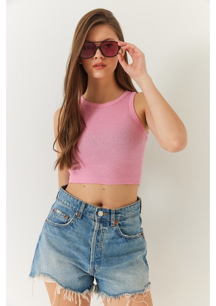 Kadın Fitilli Kaşkorse Ikili Bluz