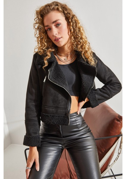 Kadın Süet Peluş Mont fiyatları