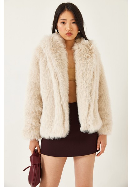 Kadın Premium Suni Kürk Ceket
