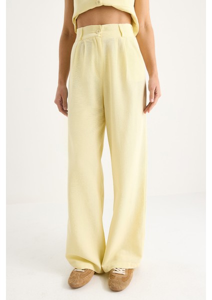 Kadın Yüksek Bel Pantolonlu Yelekli Astarlı Alt-Üst Takım indirimleri