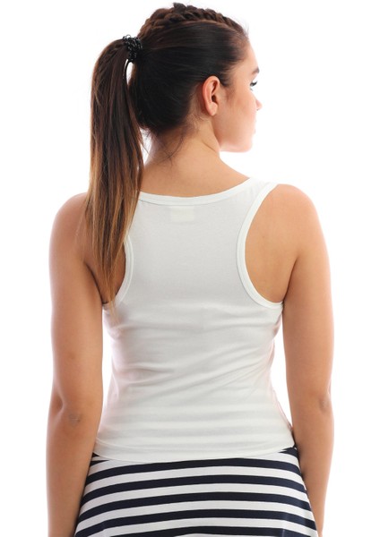 Bisiklet Yaka Atlet M Beden Ekru modelleri