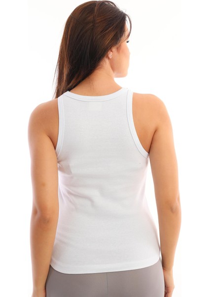 Beyaz Taş İşlemeli Kadın Atlet fiyatları