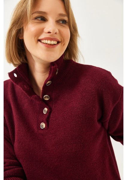 Kadın Kolu Patlı Triko Kazak fiyatları