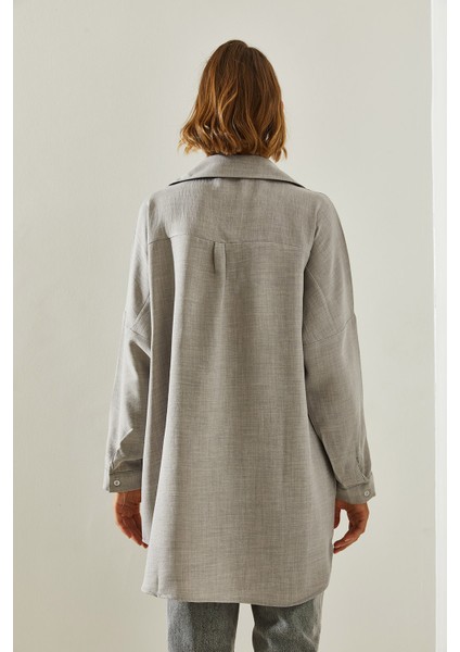 Kadın Nakışlı Sofya Keten Gömlek modelleri