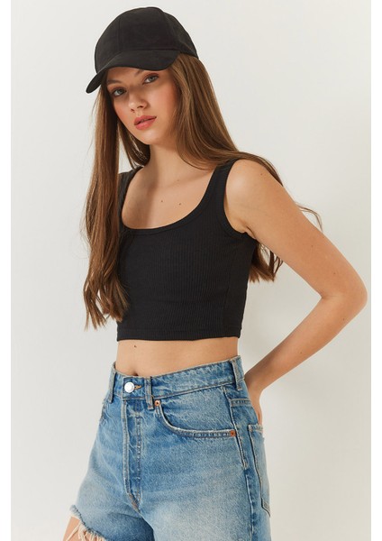 Kadın Askılı Fitilli Kaşkorse Bluz fiyatları