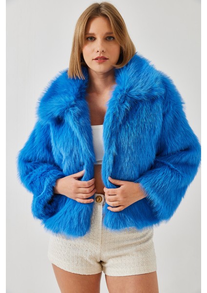 Kadın Yakalı Suni Kürklü Astarlı Mont fiyatları