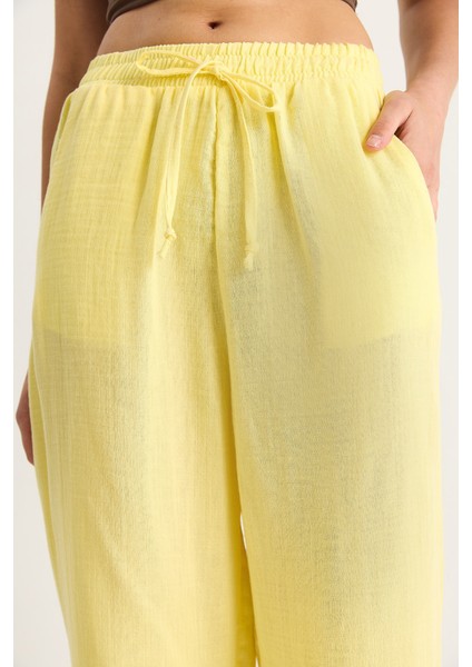 Kadın Müslin Palazzo Pantolon indirimleri